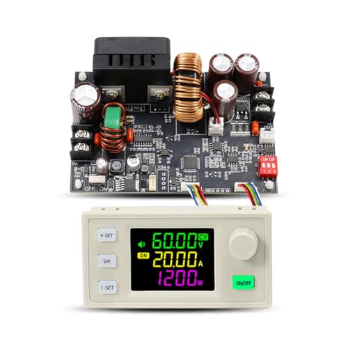 Quystetes XY6020LV CNC-Einstellbares DC-Netzteil, Konstantspannung, Konstantstrom, Wartung, 20 A/1200 W Step-Down- Quystetes XY6020LV CNC-Einstellbares DC-Netzteil, Konstantspannung, Konstantstrom, Wartung, 20 A/1200 W Step-Down- von Quystetes