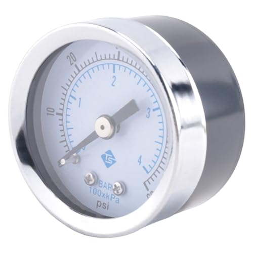 Quystetes -Z51 0-60 Psi Manometer, 40 mm, 1/8 NPT, Mini-Manometer, Luftkompressor, hydraulisches Vakuummesser, Manometer Quystetes -Z51 0-60 Psi Manometer, 40 mm, 1/8 NPT, Mini-Manometer, Luftkompressor, hydraulisches Vakuummesser, Manometer von Quystetes