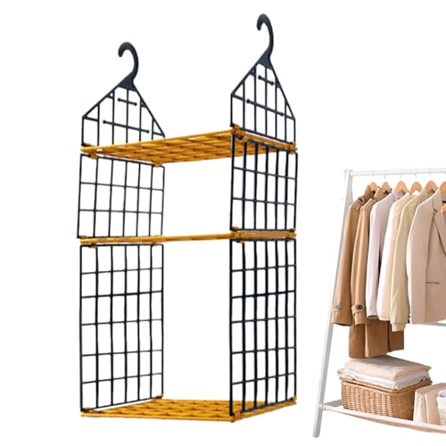 Quzente Kleiderschrank-Organizer, Kleiderregal-Organizer, Aufbewahrungslösungen für Kleinteile, Schränke, Bücherregale, Schminktische Quzente Kleiderschrank-Organizer, Kleiderregal-Organizer, Aufbewahrungslösungen für Kleinteile, Schränke, Bücherregale, Schminktische von Quzente