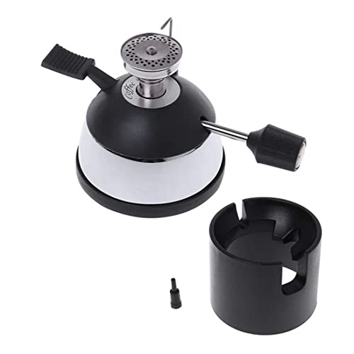 Mini-Butan-Gasbrenner, Flammenkopf für Kaffee-Heizung, Siphon, Kaffeemaschine, Gasherd (ohne Gas) von Qwertfeet