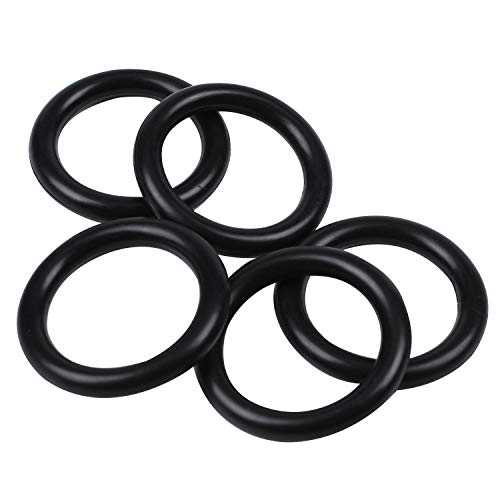 O-Ring aus Gummi, O-Ring, 35 mm x 5 mm, Schwarz, 5 Stück von Qwertfeet