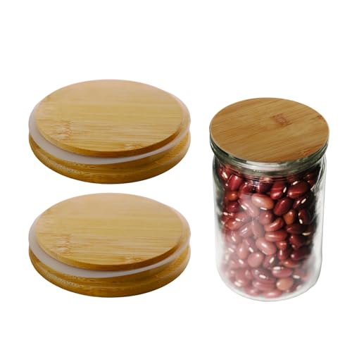 Qwrqwr 2 Stück Flaschenverschlüsse Bambusdeckel 90~110mm Große Konische Korken 2cm Dick für Glasflaschen, Kaffeetassen, Gläser, Joghurtgläsern, DIY Dekor Qwrqwr 2 Stück Flaschenverschlüsse Bambusdeckel 90~110mm Große Konische Korken 2cm Dick für Glasflaschen, Kaffeetassen, Gläser, Joghurtgläsern, DIY Dekor von Qwrqwr