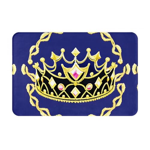 Qwvbn Fantasy Diadem für drinnen und draußen, rutschfeste Bodenmatte, langlebig und schmutzabweisend, für Tür, Außenbereich, Veranda, Veranda Qwvbn Fantasy Diadem für drinnen und draußen, rutschfeste Bodenmatte, langlebig und schmutzabweisend, für Tür, Außenbereich, Veranda, Veranda von Qwvbn