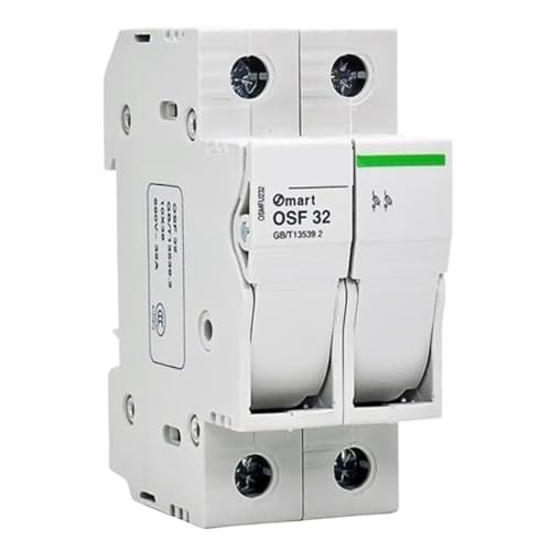 Sicherungssockel OSMFU232 Mart OSF32 2P 1P 10x38 1A-32A SICHERUNG OSF 32(OSMFU232 2P,NO Fuse) von Qxbeek
