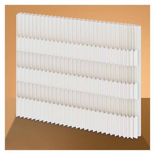 Papier-Raumteiler, Faltbare Papier-Raumtrennwand, Klappbarer Raumteiler, Sichtschutz, Tragbare Multifunktionale Trennwand Für Heimbüro Ausstellung(H1.6XL5M) von Qxgylz