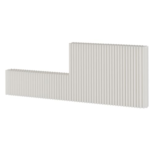 Papier-Raumteiler, Faltbarer Raumteiler Aus Kraftpapier, Sichtschutz Für Zuhause, Faltbare Papier-Raumtrennwand, Büro Und Schaufenster, Vitrine(H1.8xW0.43xL2M) von Qxgylz