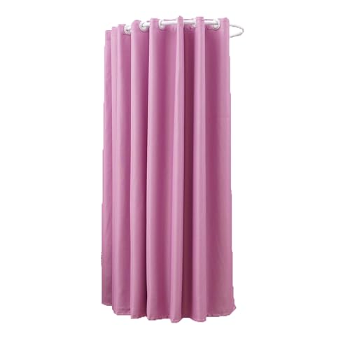 Prüfraum U-förmige Umkleidekabine mit Stange, Bekleidungsgeschäft tragbare temporäre Mobile Umkleidekabine geeignet Compatible with Einkaufszentren Umkleidezimmer(Light Purple) von Qxmiguel