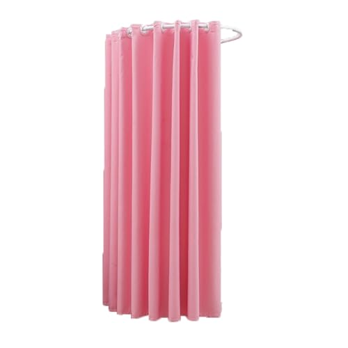 Prüfraum U-förmige Umkleidekabine mit Stange, Bekleidungsgeschäft tragbare temporäre Mobile Umkleidekabine geeignet Compatible with Einkaufszentren Umkleidezimmer(Pink B) von Qxmiguel