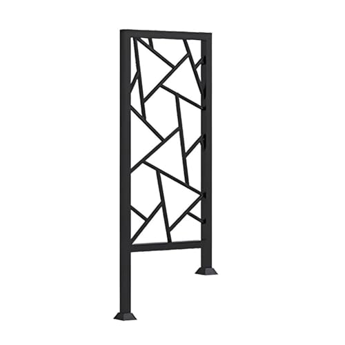 Qxmiguel 3 stücke Treppengeländer Innen U-Förmigen Metall Geländer Schiene for Treppen Handläufe for Loft Veranda Balkon Indoor Outdoor(Black-Stairs) von Qxmiguel