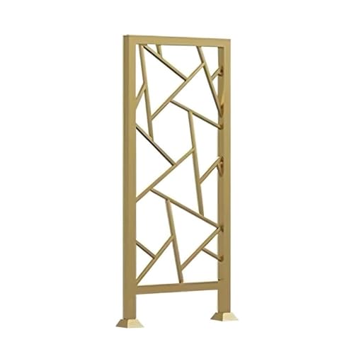 Qxmiguel 3 stücke Treppengeländer Innen U-Förmigen Metall Geländer Schiene for Treppen Handläufe for Loft Veranda Balkon Indoor Outdoor(Gold-Platform) von Qxmiguel