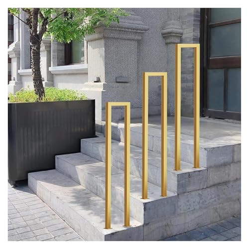 Qxmiguel 3 stücke U-Förmigen Geländer Treppen for Indoor Outdoor Handlauf Treppengeländer Treppen Handlauf for Flure Wohnungen Villen(45cm) von Qxmiguel