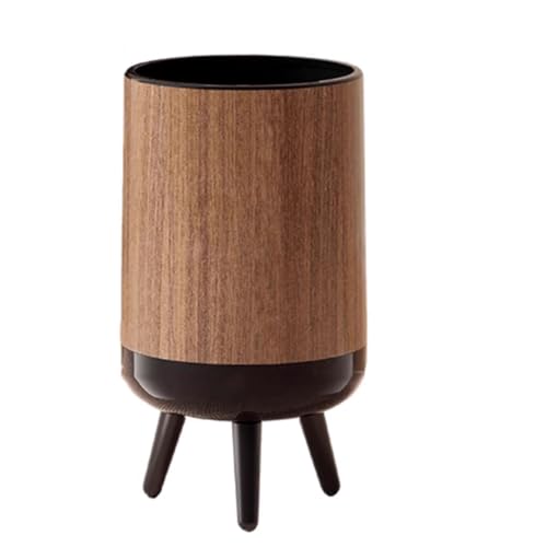 Qxmiguel Küchenmülleimer Badezimmer-Mülleimer, 15 Liter, Kleiner Mülleimer, Kunststoff-Papierkorb mit Deckel ohne Deckel for Toilette, Büro, Schlafzimmer, Wohnzimmer mülleimer(Lidless) von Qxmiguel