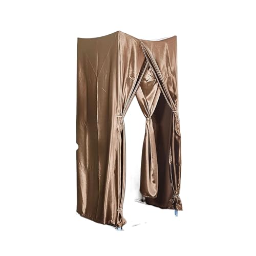 Qxmiguel Prüfraum Einfache zusammenklappbare Umkleidekabine Ankleidezimmer Compatible with den Boden eines Bekleidungsgeschäfts Sichtschutz einfach zu montieren Umkleidezimmer(CAF�,0.8 * 0.8 * 2m) von Qxmiguel