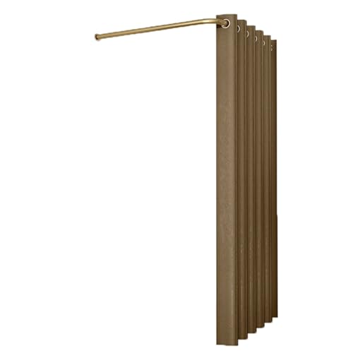 Qxmiguel Prüfraum L-förmige Stangen-Umkleidekabine temporäre einfache Umkleidekabine Sichtschutz Compatible with Bekleidungsgeschäfte Einkaufszentren Umkleidezimmer(CAF�,80cm) von Qxmiguel