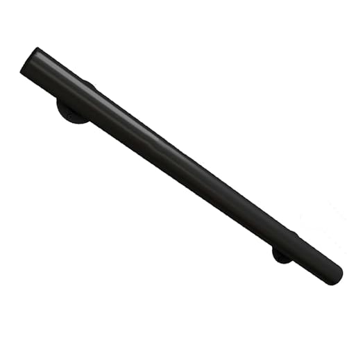 Qxmiguel Treppenhandlauf Edelstahl Rutschfester Handlauf, Schwarz Gegen Die Wand Schwere Senioren Treppen Haltegriff Korridor(50cm) von Qxmiguel