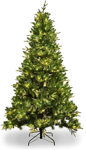 Qxmiguel Weihnachtsbaum 120 cm großer künstlicher Weihnachtsbaum mit Lichtleiste, mit 1079 Spitzen, 260 LEDs, Nicht beleuchteter, aufklappbarer Fichten-PVC/PE-Weihnachtsbaum Dekoration Qxmiguel Weihnachtsbaum 120 cm großer künstlicher Weihnachtsbaum mit Lichtleiste, mit 1079 Spitzen, 260 LEDs, Nicht beleuchteter, aufklappbarer Fichten-PVC/PE-Weihnachtsbaum Dekoration von Qxmiguel