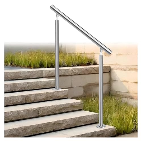 Qxmiguel Zaungeländer Handläufe for Außentreppen Handlauf Innentreppengeländer Geländer for Außentreppen und Handläufe for Senioren(120cm) von Qxmiguel