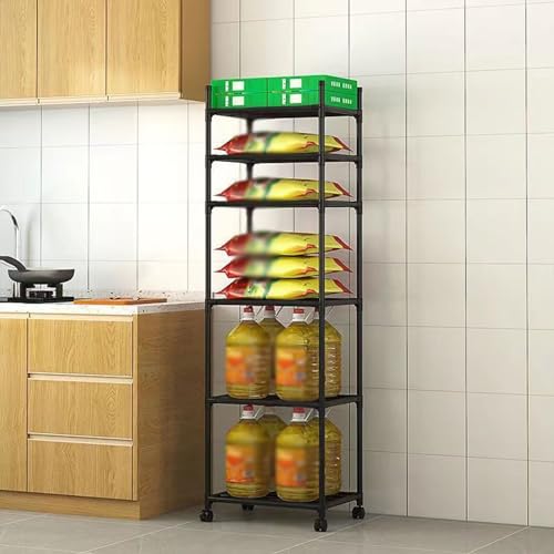Regale Küchenregal Dicked Lagers Rack Mehrschichtmikrowellenregal für Heimwohnheimeküchenbüro Kaffeebar geeignet Küchenregale von Qxmiguel