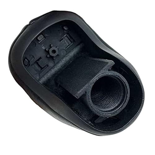 Qxryzp 5/6 Gang Leder Schaltknauf Hebel Stick, for Kia, for forte for Cerato K3 K4, for Hyundai, IX25 for Creta 2012-2016 Zubehör Schaltknauf(BLACK 12345r) von Qxryzp