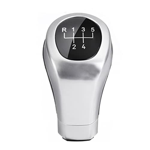 Qxryzp 5/6 Gang Schaltknauf Kopf, for, 1 3 Serie E81 E87 E88 E82 E90 E91 E92 E93 Innenteile Schaltknauf(BLACK 5 Speed) von Qxryzp