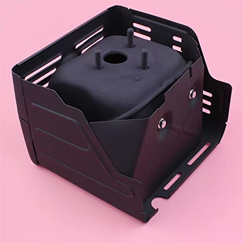 Qxryzp Auspuff GX340 GX390 11HP 13HP GX 340 390 Rasenmäher Motor Motor Ersatzteil Kettensägen-Schalldämpfer-Kit von Qxryzp