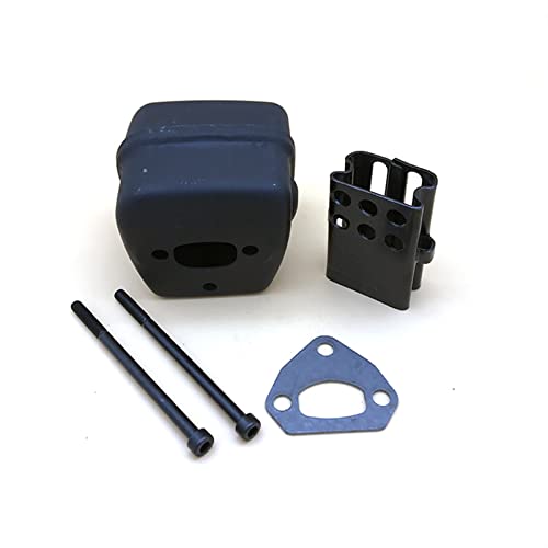Qxryzp Auspuff Schalldämpfer Bolzen Dichtung Kit, for Husqvarna, 36 41 136 137 141 142 Kettensäge Silent Block Teile 530069415 Kettensägen-Schalldämpfer-Kit von Qxryzp