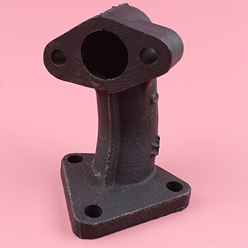 Qxryzp Auspuffrohr GX390 GX340 13HP 11HP GX 390 340 Rasenmäher 4-Takt-Motor Motorteil Kettensägen-Schalldämpfer-Kit von Qxryzp