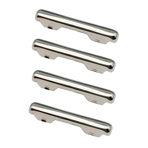 Qxryzp Auto AC Vent Klimaanlage Outlet Tab Clip Chrom Reparatursatz plattierte Zierleiste, for Ford, for Focus, 2012 2013 2014 Lüftungsclip(4pcs) von Qxryzp