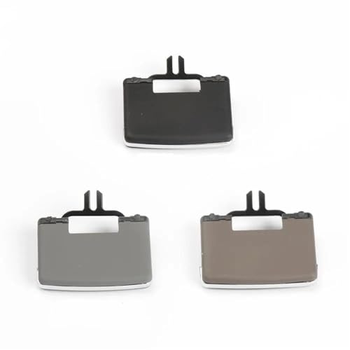 Qxryzp Auto-Armaturenbrett-Reparatursatz for Klimaanlage, Lüftungsschlitze, Schiebeclips, for W164 X164 M ML GL Lüftungsclip(Grey) von Qxryzp