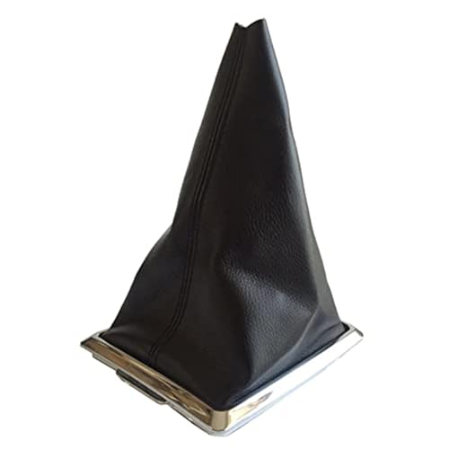 Qxryzp Auto-Schalthebelmanschette, PU-Leder, Staubschutz, Ersatz for Focus, 2005 2006 2007 2008 2009 2010 2011 2012 Schaltknauf(BLACK B) von Qxryzp