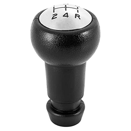 Qxryzp Automotive 5-Gang-Schaltknauf-Hebel-Stick-Adapter, for Citroen, C2 C3 C5 C4L, for Peugeot, 206 306 307 308 406 605 Schaltknauf(BLACK Without Adapter) von Qxryzp