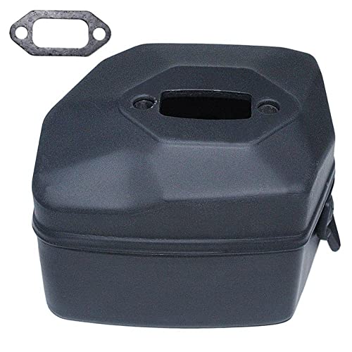 Qxryzp Dichtungssatz for Schalldämpfer-Auspuffanlage, for Husqvarna, 61 66 162 266 268 272 266se 266sg 266xp Kettensäge 503590301 Alter Typ Ersatzteil Kettensägen-Schalldämpfer-Kit von Qxryzp