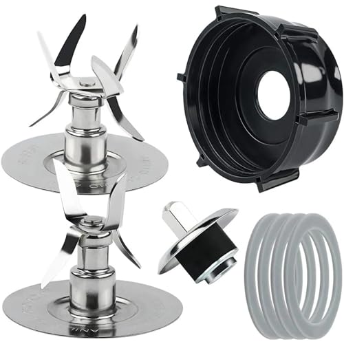Qxryzp Ersatzteile, for Oster, for Osterizer Blender Ice Blades 4980 4961 Dichtungskupplungsbolzen Slinger Mixerdeckelklinge Qxryzp Ersatzteile, for Oster, for Osterizer Blender Ice Blades 4980 4961 Dichtungskupplungsbolzen Slinger Mixerdeckelklinge von Qxryzp