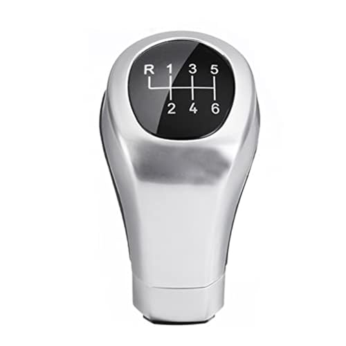 Qxryzp For, 1 3er E81 E87 E88 E82 E90 E91 E92 E93 Innenteile 5/6 Gang Schaltknauf Kopf Schaltknauf(BLACK 6 Speed) von Qxryzp