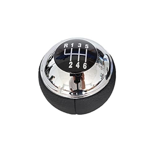Qxryzp For, R50 for 1 D R52 for 3 Türen 2001-2004 2005 2006 2007 2008 Zubehör Auto 5 6 Gang Schaltknauf Schaltknauf(BLACK 6 Speed) von Qxryzp