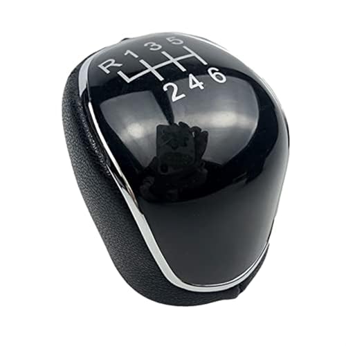 Qxryzp For Mondeo, MK4, for Focus, MK2 MK3 C-Max S-Max I for Kuga for Galaxy 2007–2015. Auto-Styling-Schaltknaufhebel Schaltknauf(BLACK 6 Speed) von Qxryzp