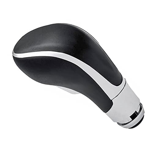 Qxryzp For Opel, for Vauxhall, for Insignia, for Buick, for Regal Interior Parts Automatischer Schaltknauf aus PU-Leder Schaltknauf(Black) von Qxryzp