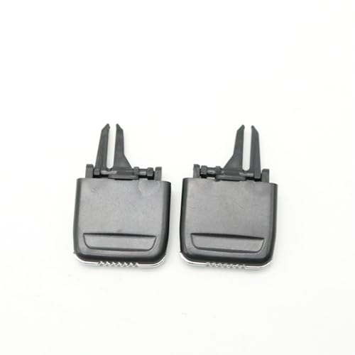 Qxryzp For Porsche, for CAYENNE, 2010-2016 Vorne/Hinten Klimaanlage Zentrale A/C Vent Grille Slider Outlet Tab Clip Reparatur Kit Lüftungsclip(2 PCS) von Qxryzp