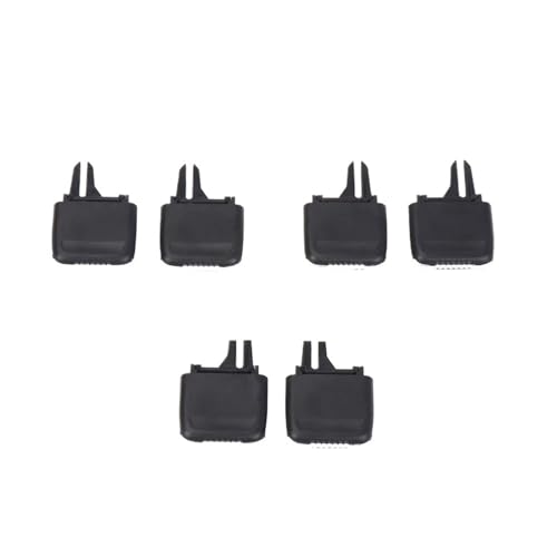 Qxryzp For Porsche, for CAYENNE, 2011-2016 Schnell zu installierendes CarFront Center A/C Klimaanlage Vent Outlet Tab Clip Reparaturset Lüftungsclip(Front No.3 1pc) von Qxryzp