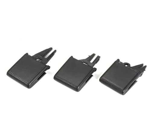 Qxryzp For Porsche, for MACAN, Auto vorne hinten AC Air Vent Outlet Tab Clip Reparatursatz Klimaanlage Paddel 2018 2019 2020 2021 2022 Lüftungsclip(Model C) von Qxryzp