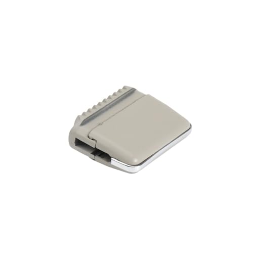 Qxryzp Front Klimaanlage A/C Air Vent Outlet Tab Clip Reparatur Kit, for, S-Klasse W220 S300 Schwarz Grau Beige 220830001 Lüftungsclip(Gray Middle 1pc) von Qxryzp