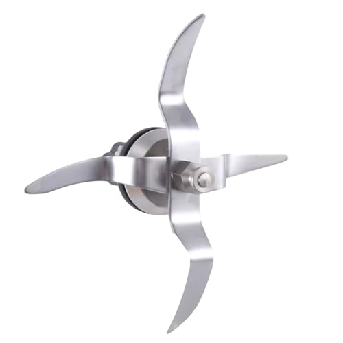 Qxryzp Mixer-Ersatzmesser, Mixermesser, for Monsieur, for Cuisine, for Connect (5 Zähne) Mixerdeckelklinge von Qxryzp