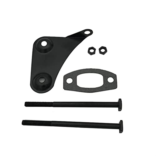 Qxryzp Reparatursatz for Schalldämpferschrauben und -halterungen, Dichtung, for Husqvarna, 50 51 55, for Rancher, Kettensägen-Ersatzteile Kettensägen-Schalldämpfer-Kit von Qxryzp