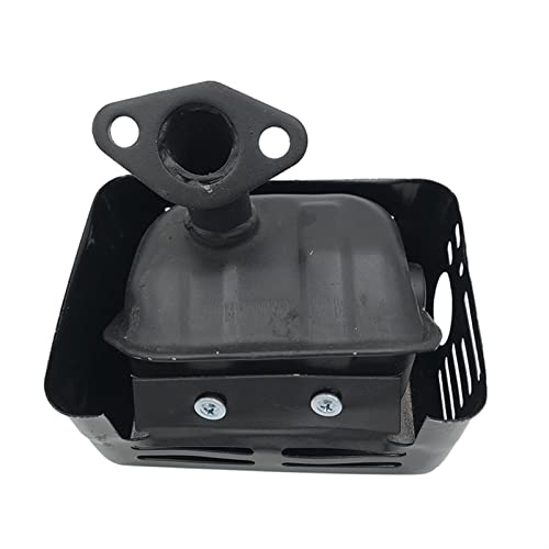 Qxryzp Schalldämpfer Auspuff Montage GX120 GX160 GX200 168F 4HP 5,5 HP 6,5 HP Motor Motor Trimmer Generator Oregon 35 038 Kettensägen-Schalldämpfer-Kit von Qxryzp