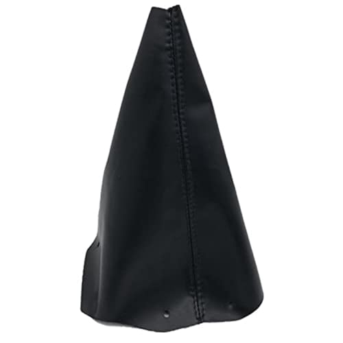 Qxryzp Schaltknauf, for Peugeot, 307 308 106 107 205 206 306 406, for Citroen, for Picasso C1 C2 C4 C5 Leder-Schaltknauf Gamasche Kofferraumabdeckung Schaltknauf(BLACK Boot Cover Only) von Qxryzp