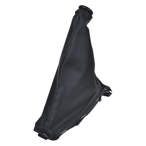 Qxryzp Schaltknauf Schaltknaufhebel Handbremsgriffabdeckung Anti-Rutsch-Parkhandbremsmanschette, for Opel, for Astra II for Zafira A 98-10 Schaltknauf(BLACK A) von Qxryzp