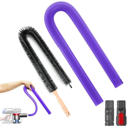Flexibele Fugendüse für Dyson V15 V12 V11 V10 V8 V7 V6 Lang Staubsaugerdüse Flexi Crevice Düse Flache Saugdüse Staubsauger von Qygba