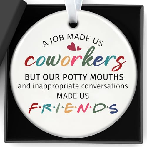 Abschiedsgeschenke für Kollegen, Frauen, A Job Made Us Coworkers But Our Potty Mouths and Inappropriate Conversations Made Us Friends Goodbye Geschenk für Kollegen, Freunde, Abschiedsgeschenk Abschiedsgeschenke für Kollegen, Frauen, A Job Made Us Coworkers But Our Potty Mouths and Inappropriate Conversations Made Us Friends Goodbye Geschenk für Kollegen, Freunde, Abschiedsgeschenk von Qylazune