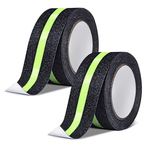 Qzakce Antirutsch Klebeband Streifen 2 Rollen Antirutschband Rutschfestes Klebeband Im Dunkeln leuchtend Wasserdichtes Selbstklebendes Anti-upturned Tape für Treppen/Schritte 5cm x 5m Qzakce Antirutsch Klebeband Streifen 2 Rollen Antirutschband Rutschfestes Klebeband Im Dunkeln leuchtend Wasserdichtes Selbstklebendes Anti-upturned Tape für Treppen/Schritte 5cm x 5m von Qzakce