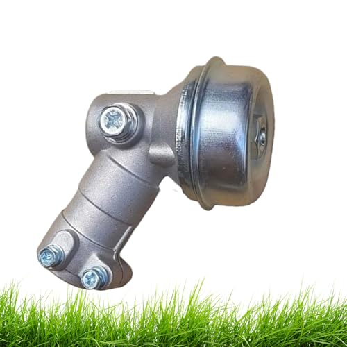 Lawn Mower Gear Head, Aluminum Alloy Gearbox Ersatz 4,72 x 3,15 x 2,76 Zoll, Quick-Change Zubehör für Trimmer, Verwendung in Gartenwartung, kommerzielle Landschaft, Parks, Landwirtschaft Lawn Mower Gear Head, Aluminum Alloy Gearbox Ersatz 4,72 x 3,15 x 2,76 Zoll, Quick-Change Zubehör für Trimmer, Verwendung in Gartenwartung, kommerzielle Landschaft, Parks, Landwirtschaft von Qzdtue